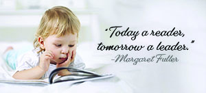 baby reading